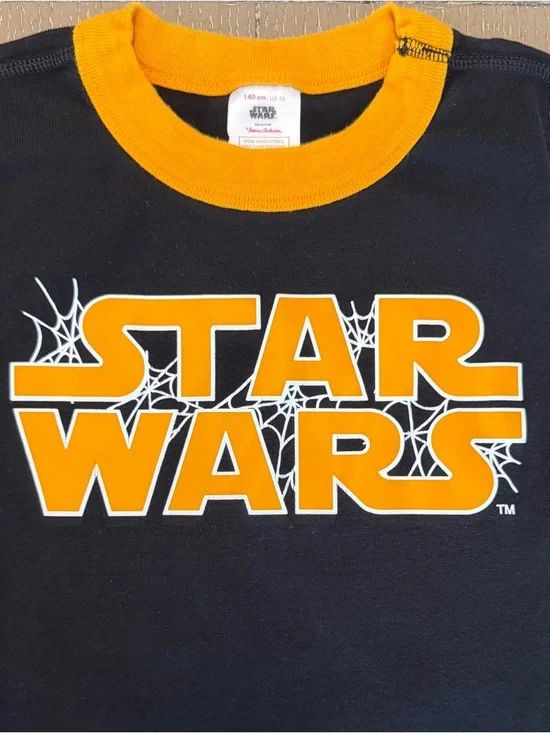 Hanna Andersson Halloween Star Wars 2-Piece Matching Long-John PJ Set • Size 10 - Picture 13 of 14